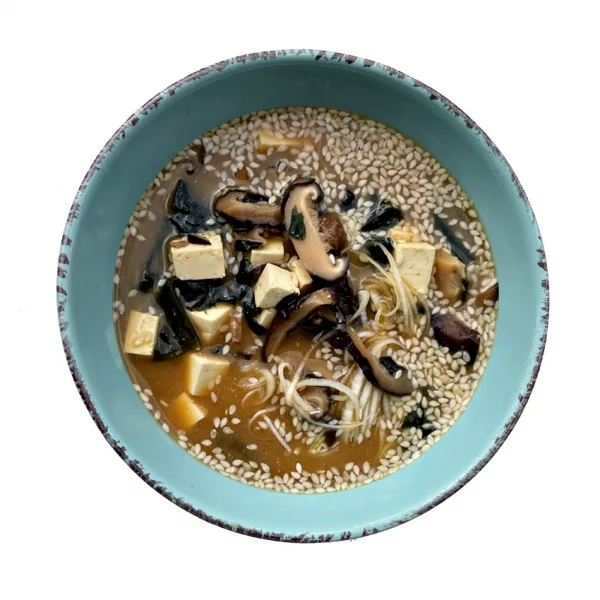 Мисо с шиитаке и тофу