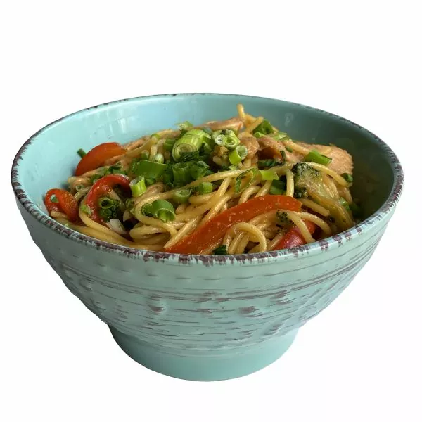 ВОК с курицей и овощами