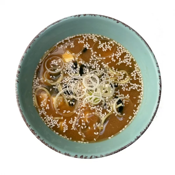 Мисо с курицей и лапшой Мисо с курицей и лапшой